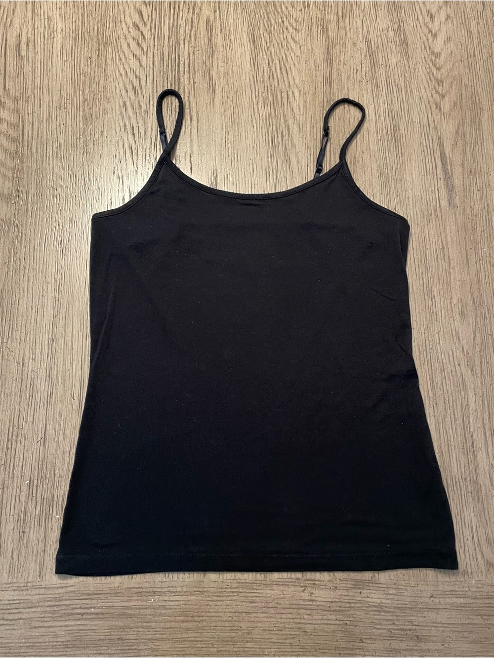 Merona tank top/camisole, small, black.
